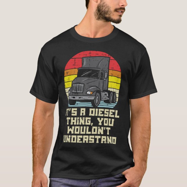 T-shirt S2 Camion diesel Camion diesel (79) (Devant)