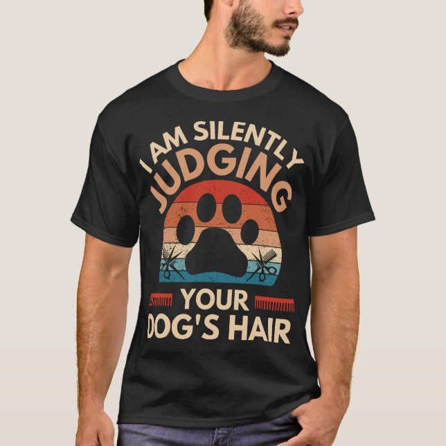 T-shirt S2 Chien Grooming Chien Groomer (12) (Devant)