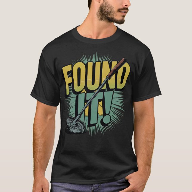 T-shirt S2 Détecteur de fouilles passionné (90) (Devant)