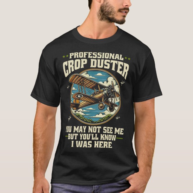 T-shirt S2 Dusting Crop Duster Cropdusting (37) (Devant)