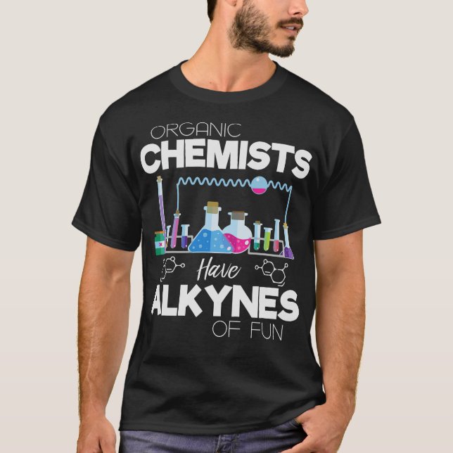 T-shirt S2 Expérience en laboratoire de chimie chimique (3 (Devant)