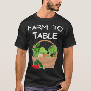 T-shirt S2 Ferme Pour Table Manger Agriculteur Local (13)