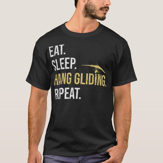 T-shirt S2 Hang Gliding Hang Glider (106) (Devant)