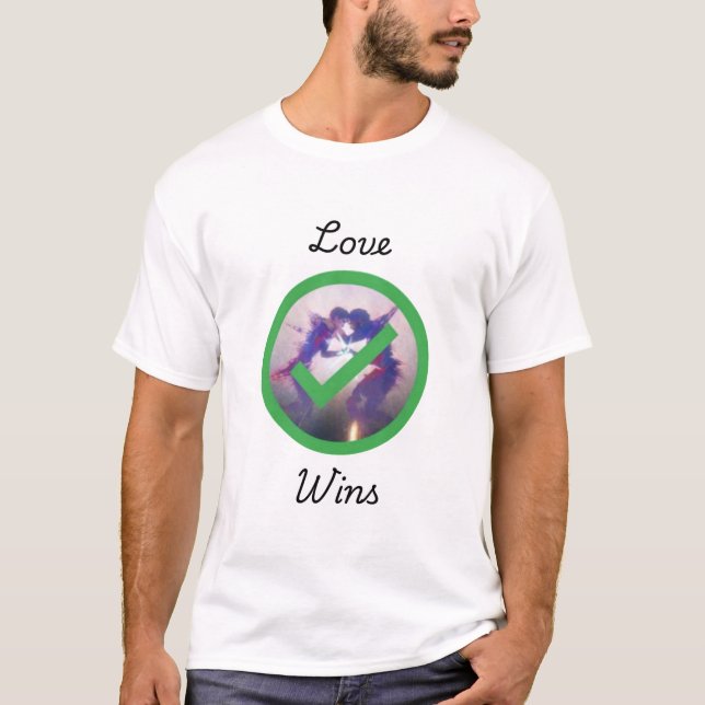 T-shirt S2 Jayvik Love Wins (Devant)
