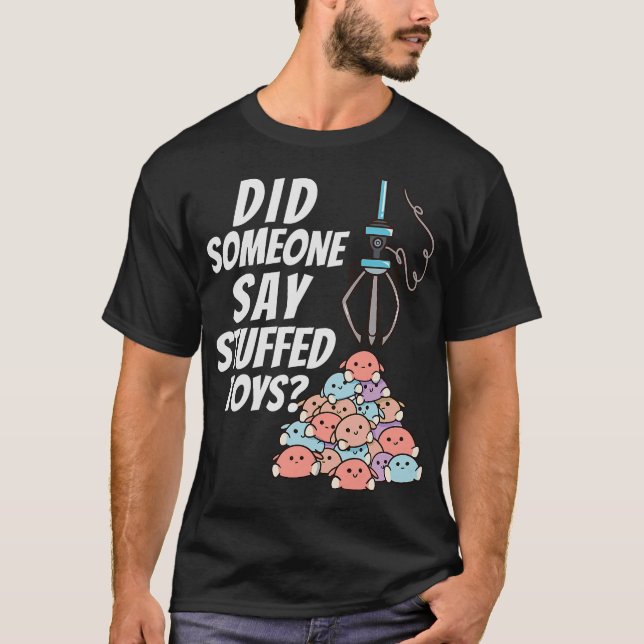 T-shirt S2 Machine à grue grue Arcade Plush Grabber (61) (Devant)