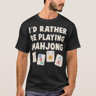 T-shirt S2 Mahjong Majong Mah Jong Mah Jong (126)