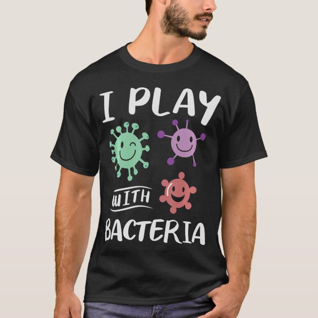 T-shirt S2 Microbiologie Microbiologiste (66) (Devant)