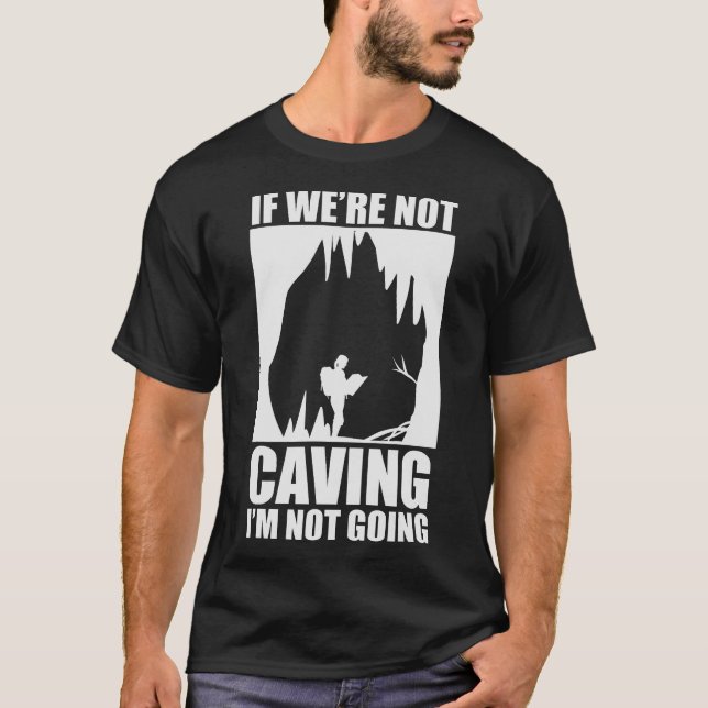 T-shirt S2 Spelunking Caver Spelunking Speleology (118) (Devant)
