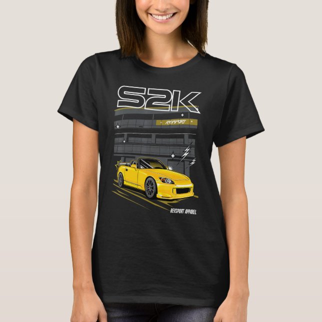 T-shirt S2K jaune (Devant)