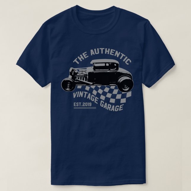 T-shirt s Art Vintage (Design devant)