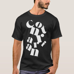 T-shirt s Avec des mots contrariants