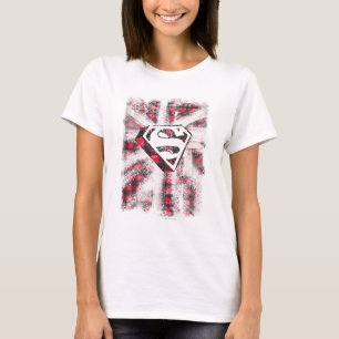 T-shirt S-Bouclier au-dessus de plaid