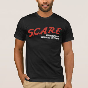 T-shirt S.C.A.R.E résistent à des chemises de gouverneme