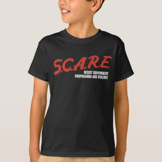 T-shirt S.C.A.R.E résistent à des chemises de gouvernement
