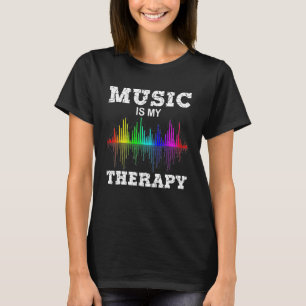 T-shirt S Citations Musicales La Musique Est Mon Equalizer