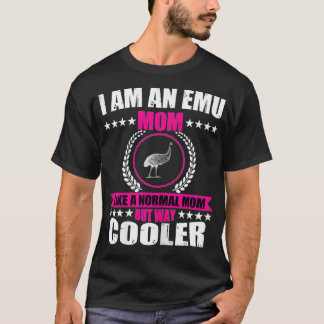 T-shirt s Cool Emu Maman Costume Oiseau Amour Emus Pour hi