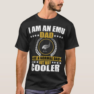 T-shirt s Cool Emu Papa Costume Oiseau Amour Emus Pour tan