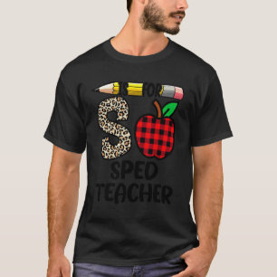 T-shirt S est pour le professeur d'éducation spécialisée l