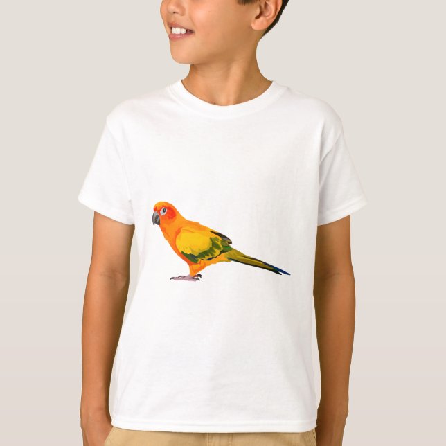 T-shirt S est pour Sun Conure (Devant)