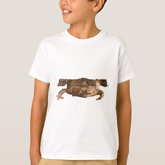 T-shirt S est pour Surinam Toad (Devant)