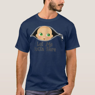 T-shirt s Grossesse d'une femme avec bébé à bord futures m