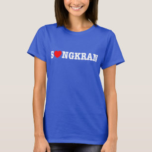 T-shirt S (KRAN ~ Heart Love) Songkran