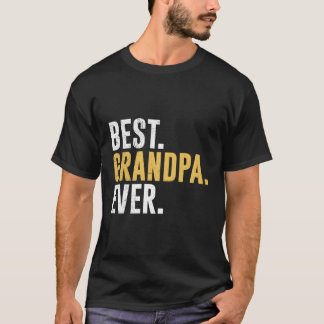 T-shirt S Meilleure Fête des pères jamais grand-père