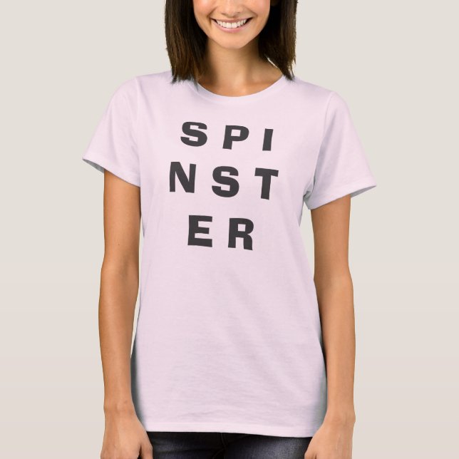T-SHIRT S P I N S T E R (Devant)