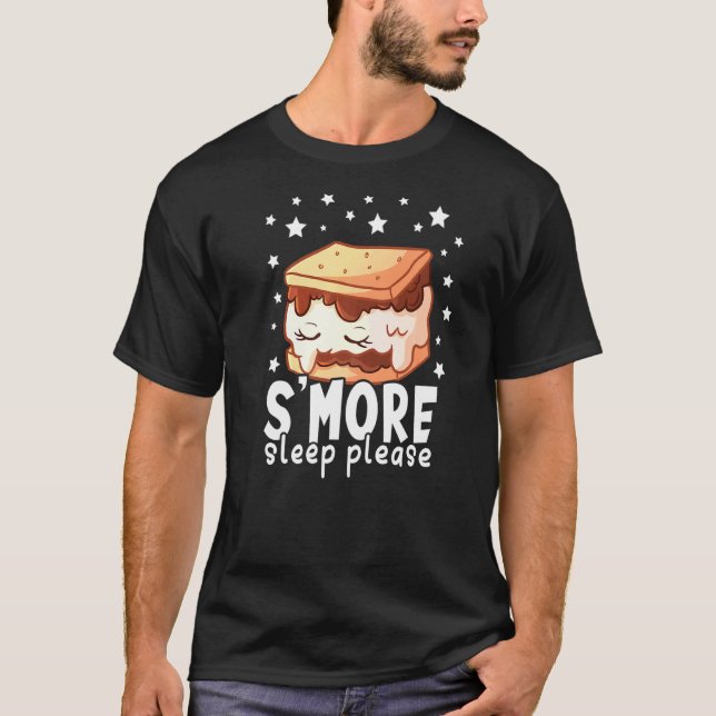 T-shirt S Plus Sleep I Marshmallow Pyjamas Pour Garçons Fi (Devant)