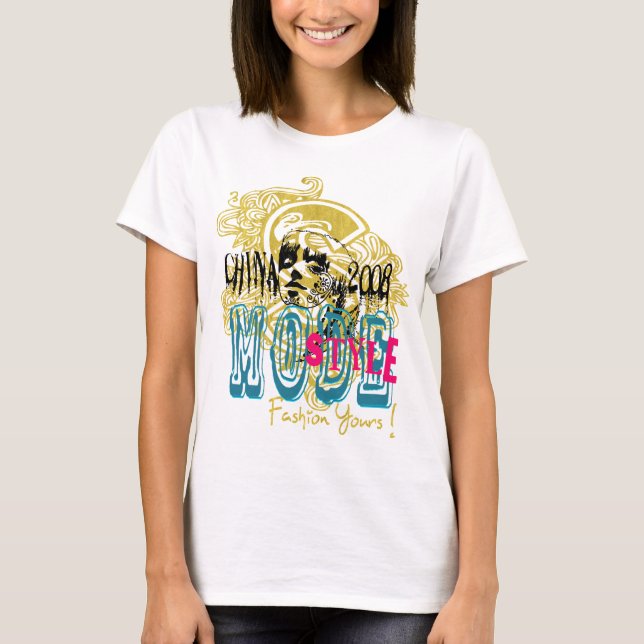 T-shirt S pour la couleur de style (Devant)