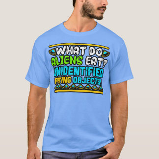 T-shirt s Qu'est-ce qu'on aime manger