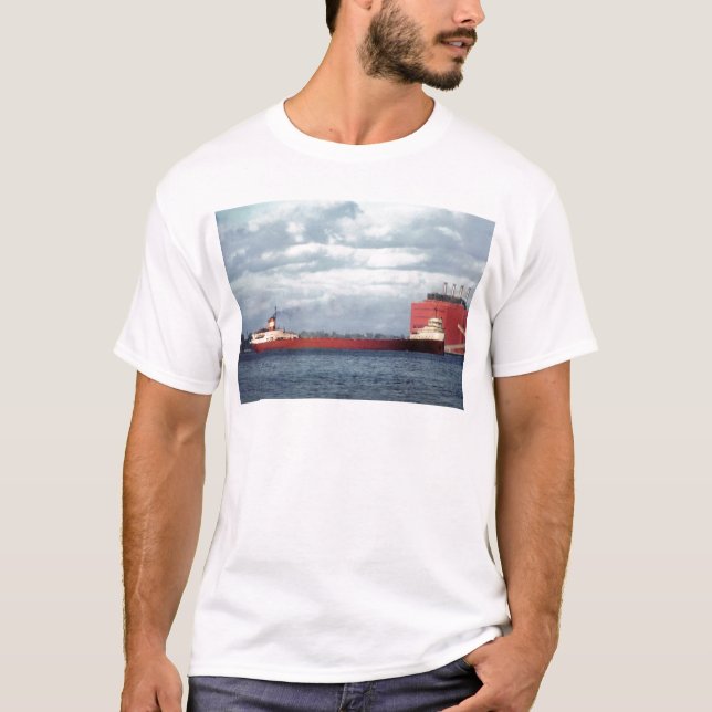 T-shirt S.S. légendaire Edmund Fitzgerald (Devant)