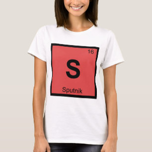 T-shirt S - Spoutnik Chimie spatiale russe Tableau périodi