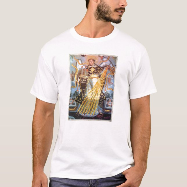 T-shirt S. Thomae Aquinatis Angelicum (Devant)