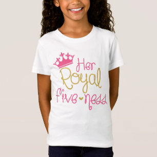T-Shirt Sa Chemise royale 5e anniversaire