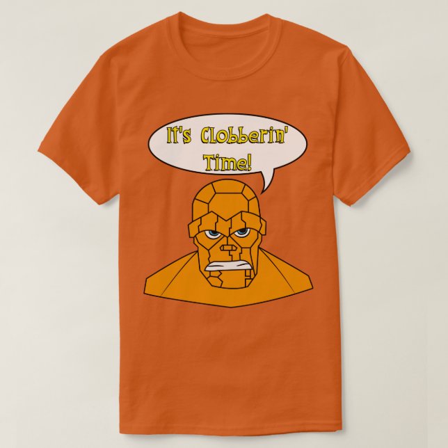 T-shirt Sa Clobberine Time 4 (Design devant)