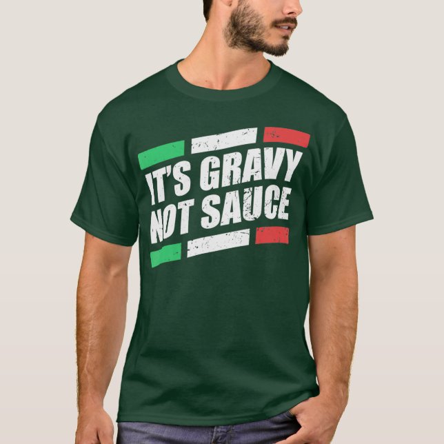 T-shirt Sa Gravité Pas Sauce Cuisine Italienne Pâtes De Cu (Devant)