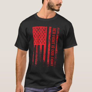 T-shirt Sa Lutte Contre Le Début Adulte Maladie De L’Al