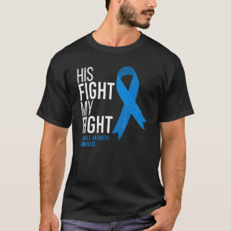 T-shirt Sa Lutte Est Ma Lutte Contre L'Arthrite Juvénile S