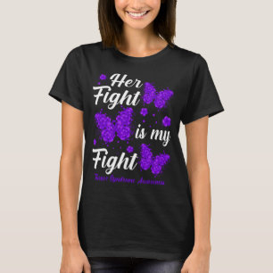 T-shirt Sa Lutte Est Ma Lutte Contre Le Syndrome De Turner