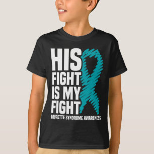 T-shirt Sa Lutte Est Ma Lutte Contre Le Syndrome Tourette