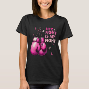 T-shirt Sa Lutte Est Ma Lutte Gants De Boxe De Combat Canc