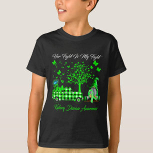 T-shirt Sa lutte est ma lutte Gnomes Maladie rénale Sensib