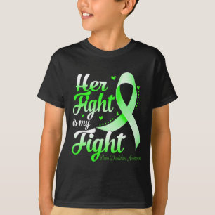 T-shirt Sa Lutte Est Mon Combattre Incapacité Cerveau Sens