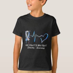 T-shirt Sa Lutte Est Mon Type De Combat 1 Sensibilisation