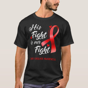 T-shirt Sa Lutte Est Notre Lutte Contre Les Maladies Cardi