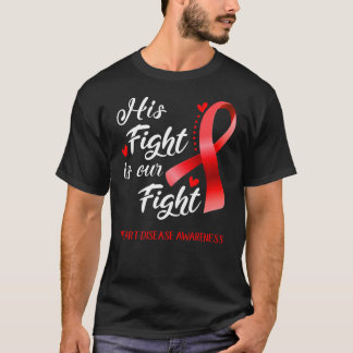 T-shirt Sa Lutte Est Notre Lutte Contre Les Maladies Cardi