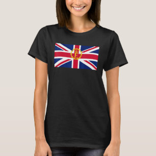 T-shirt Sa Majesté la Couronne britannique de la reine Eli