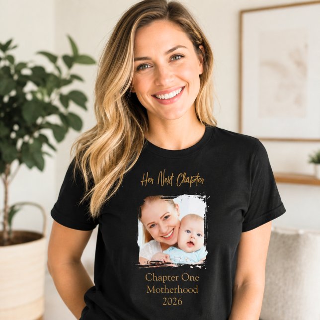 T-shirt Sa Photo de Mère de Prochain Chapitre (Créateur téléchargé)