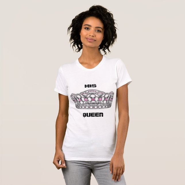 T-shirt Sa reine (Devant entier)